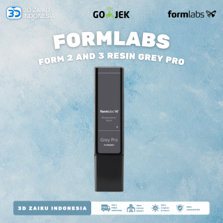 Original Formlabs Form 2 and 3 Resin Grey Pro for 3D Printing